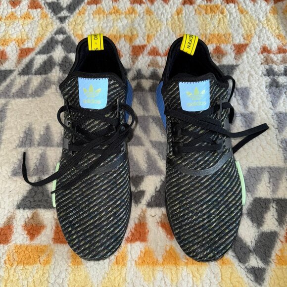 adidas NMD_R1 Black Multicolor - Picture 2 of 8